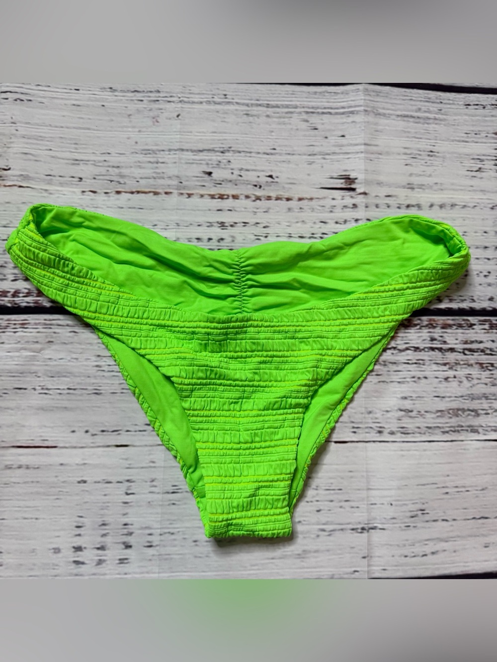 NWT Wm BECCA by Rebecca Virtue Coast Adela Hipster Bikini Bottom Green MSRP $58